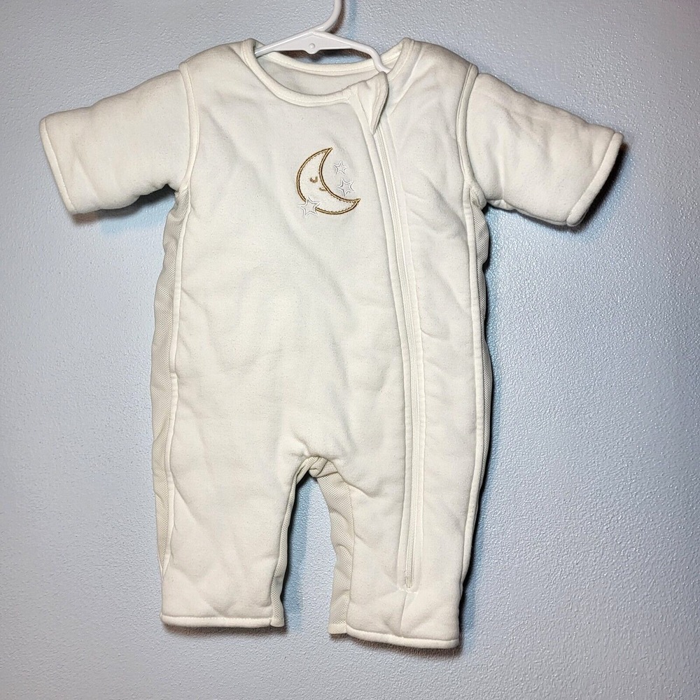 Tranquilo Baby Sleepsuit Transitional Swaddle Removable Sleeves 3-6M 12-18‎ lbs